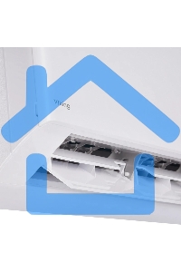 Блок внутренний сплит-системы Electrolux EACS/I-24HVI/N8_21Y/in инвертор, 24000 BTU, 70 м², 35 дБ, охлаждение, обогрев, осушение, белый