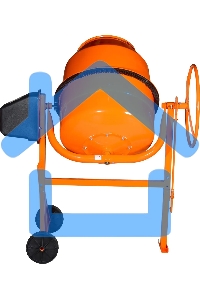 Бетономешалка Вихрь БМ-230П (74/1/18) 1000 Вт, 230 л, полиамидный венец, 32 об/мин