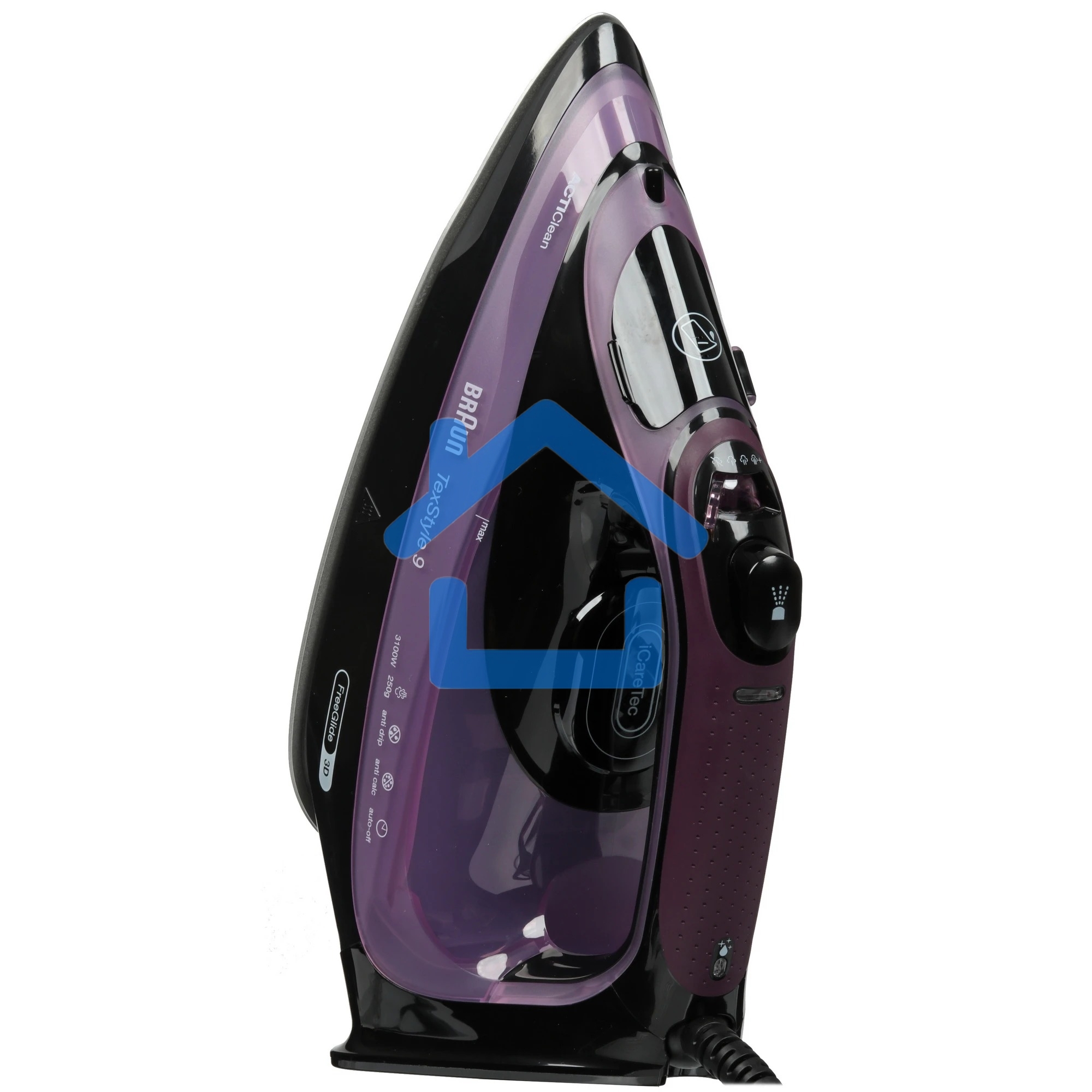 Утюг Braun TexStyle 9 SI9661VI фиолетовый