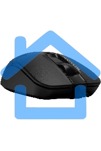 Мышь проводная A4Tech Fstyler FM12ST черный, 1200 dpi, USB, кнопки - 3