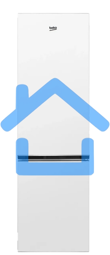 Холодильник Beko B1RCSK312W белый двухкамерный 213/87л морозилка снизу