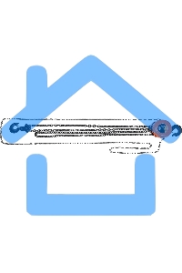 Таль цепная Sparta 519195 3 т, h подъема 3 м, расстояние между крюками 470 мм