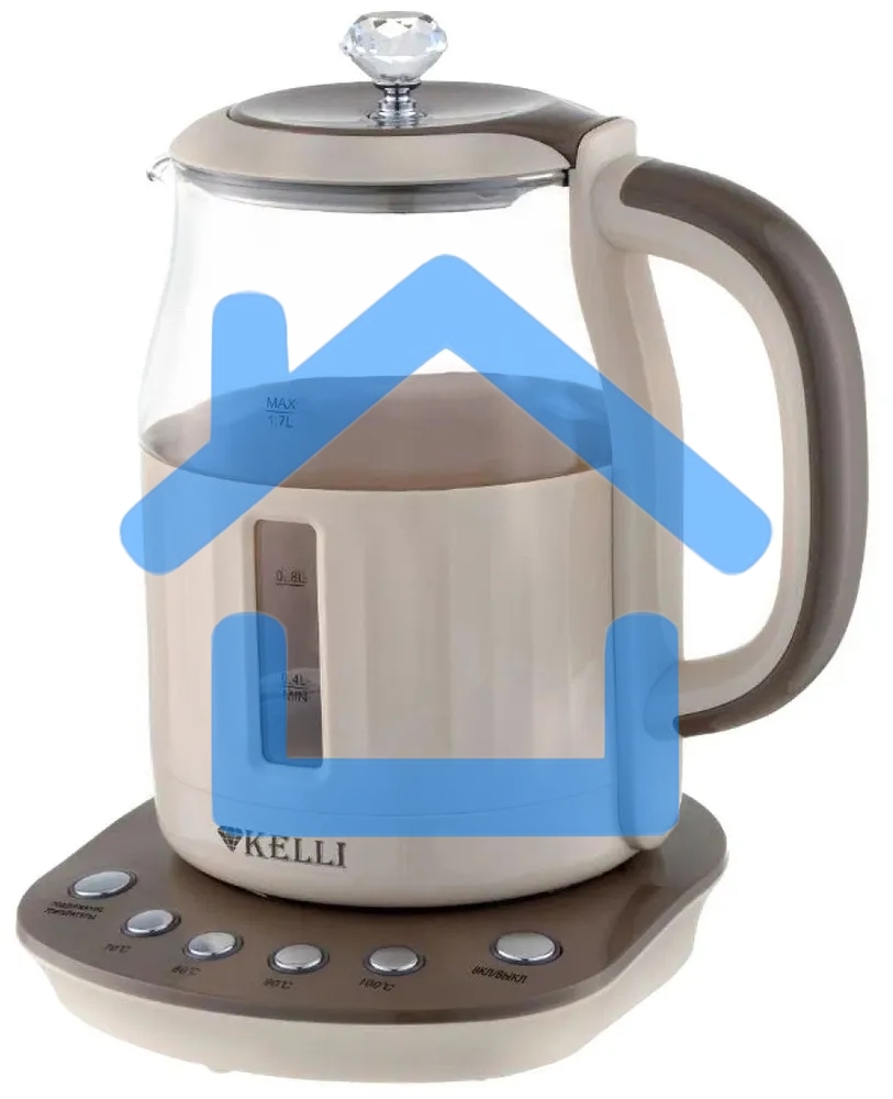 Чайник электрический Kelli KL-1373 кофейный