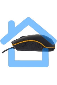 Мышь проводная Perfeo LINE черный, 1000 dpi, USB, кнопки - 3