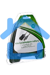 Кабель Aopen/QustКабель-адаптер USB2.0-repeater, удлинительный активный <Am-->Af> 5м (ACU823-5M) 6938510851314