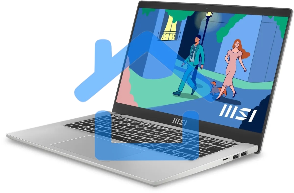 Ноутбук MSI Modern 14 C12MO-690RU Core i3 1215U 8Gb SSD256Gb Intel UHD Graphics 14