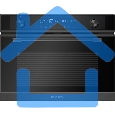 Духовой шкаф Электрический Hyundai HMEO 6540 DX черный