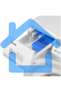 Стиральная машина Haier HW60-BP12929BE белая, загрузка фронтальная 6кг, 1200 об/мин., класс: A+++