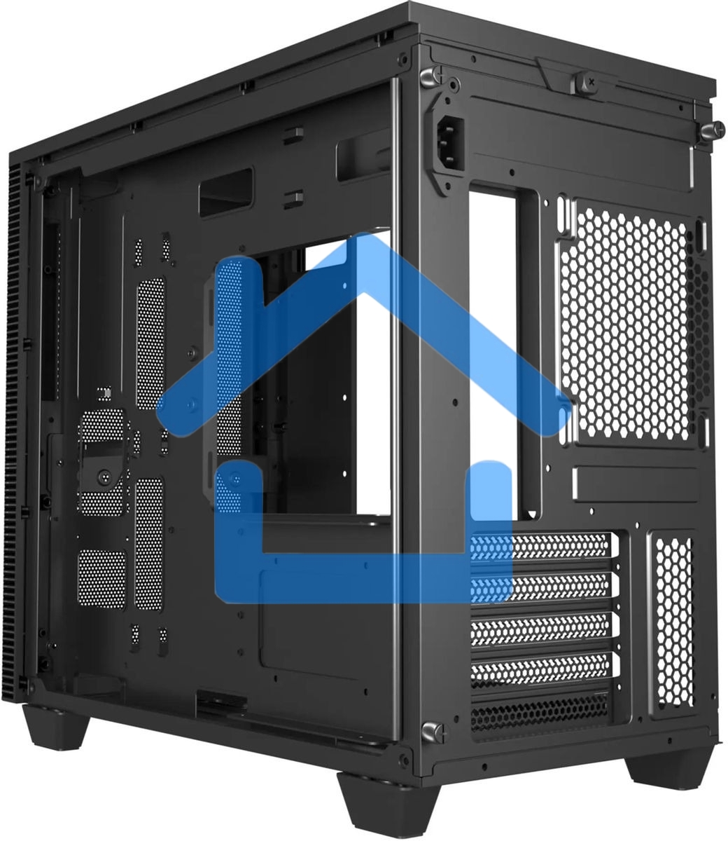 Компьютерный корпус Bloody BD-CC117F черный без БП mATX 5x120мм 1xUSB 2.0 1xUSB 3.0 audio bott PSU