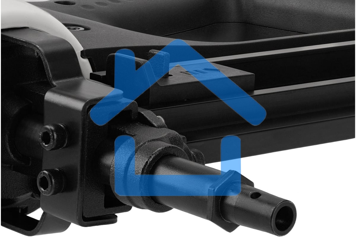 Пистолет гвоздезабивной газовый монтажный KRANZ GN100, 100Дж, длина гвоздей 15-40мм, диаметр 2,7-3мм