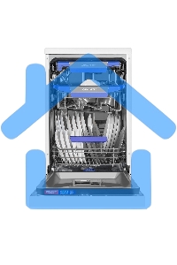 Посудомоечная машина MAUNFELD MWF45331W Inverter, белый, 45 см, 10 компл., 44 дБ, класс A+++