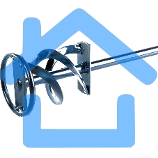 Миксер для красок и штукатурных смесей, 60 х 400 мм, оцинкованный, хвостовик SDS Plus Denzel