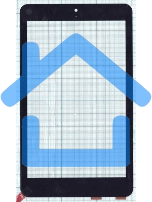 Сенсорное стекло (тачскрин) для Lenovo ThinkPad 8, черное