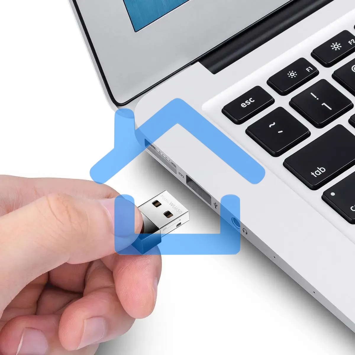 Сетевой адаптер Wi-Fi Cudy WU650 AC650 USB 2.0 (ант.внутр.) 1ант.
