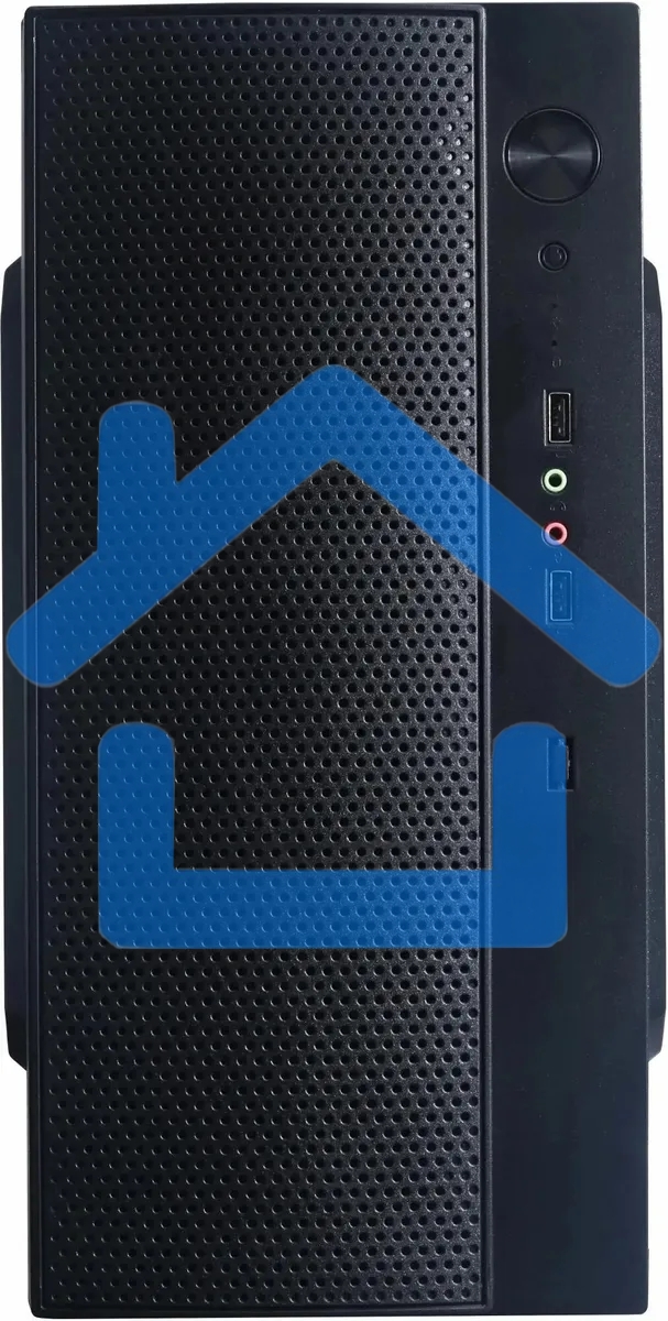 Компьютерный корпус Accord ENTRY ACC-242B черный без БП mATX 2xUSB 2.0 audio