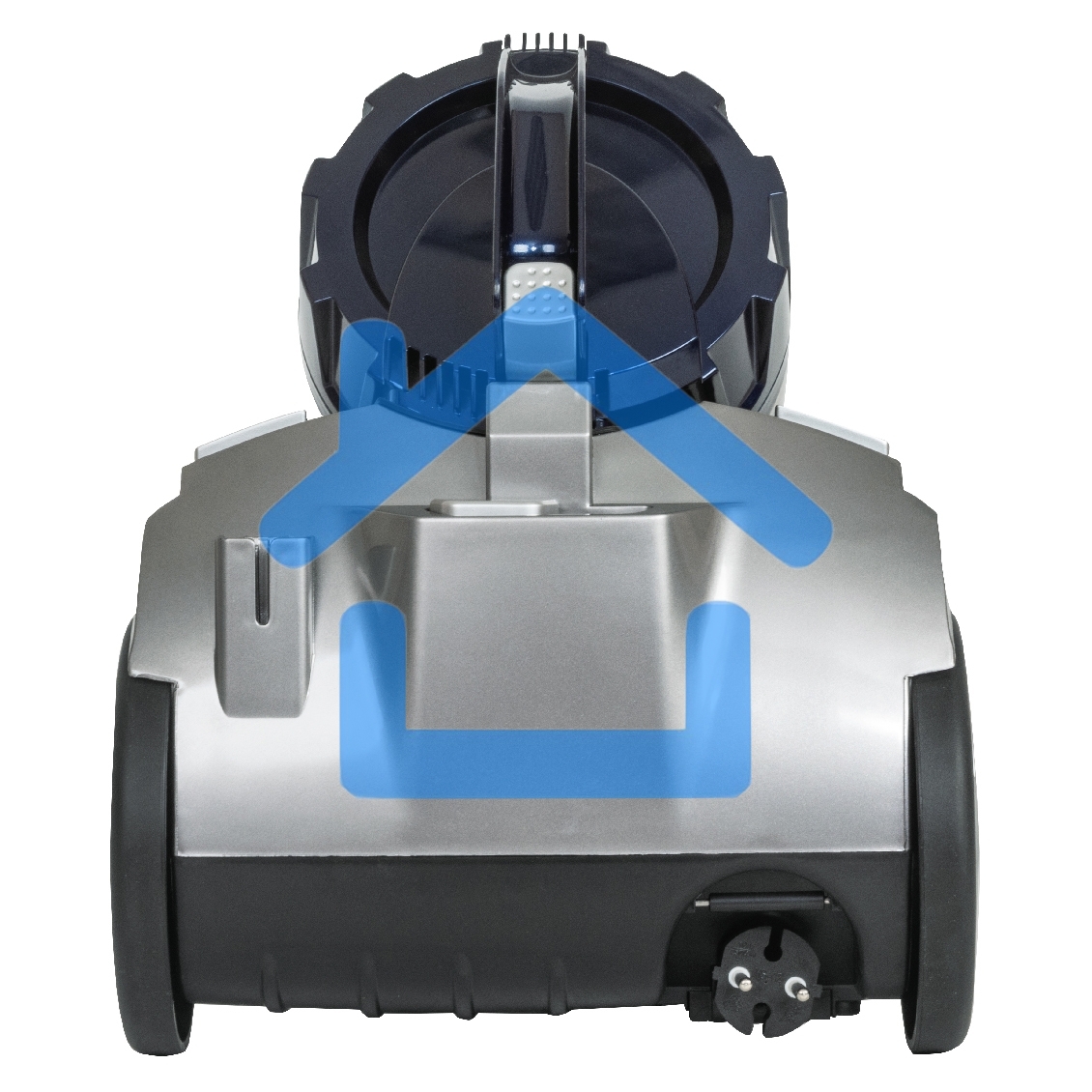 Пылесос JVC JH-VC423 синий/серый, 420/2400 Вт, уборка сухая, пылесборник контейнер, 3 л.