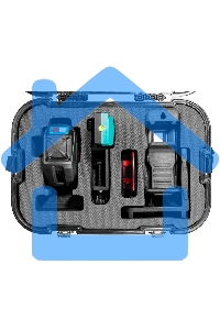 Уровни лазерные KRAFTOOL 34645-4 ''ll360-4'' 360 градусов 20м / 70м детектор