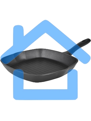 Сковорода-гриль Rondell RDA-762, 28х28см, без крышки, черный