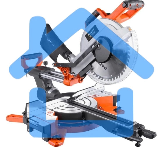 Торцовочная пила Patriot MS 305PLD 1800Вт 4200об/мин d=305мм