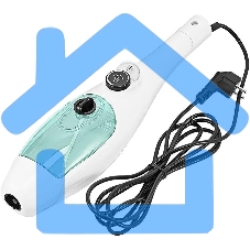 Швабра паровая Kitfort КТ-3920 1300Вт белый/голубой