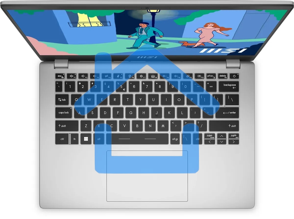 Ноутбук MSI Modern 14 C12MO-690RU Core i3 1215U 8Gb SSD256Gb Intel UHD Graphics 14