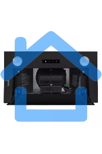 Вытяжка встраиваемая DeLonghi Cosetta 510 NB черная, 52.6 см, 1200 куб. м/ч, 63 дБ