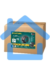 Уровни лазерные KRAFTOOL 34645-4 ''ll360-4'' 360 градусов 20м / 70м детектор