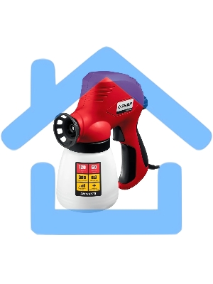 Электрический безвоздушный краскопульт ЗУБР 120 Вт ЗКПЭ-120