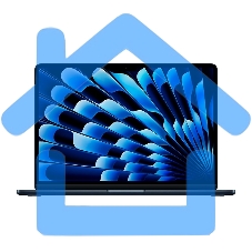 Ноутбук Apple Macbook Air 15 - M4 / 10C-10C / 24Gb / 512Gb / Midnight