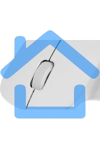 Мышь беспроводная Xiaomi Wireless Mouse Comfort Edition белый, 1200 dpi, радиоканал, USB, кнопки - 3