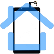 Сенсорное стекло (тачскрин) для Lenovo Tab 8 TB-8304, черное