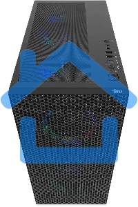 Компьютер IRU Game 710Z7GP TWR i7 12700F (2.1) 64Gb SSD1Tb RTX 4080 Super 16Gb FreeDOS GbitEth 850W черный (2075026)