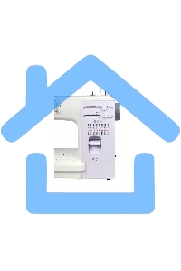 Швейная машина Janome 415 15 операций, вертикальный качающийся челнок, полуавтоматическое выполнение петли, автоматический нитевдеватель, регулировка длины стежка до 4 мм, ширины зигзага до 5 мм, регулятор натяжения верхней нити, рычаг обратного хода, лег