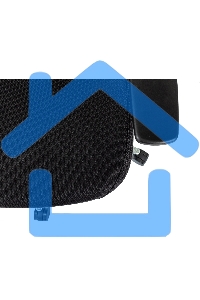 Кресло руководителя Бюрократ MC-412N-H черный сетка/ткань с подголов. крестов. металл хром