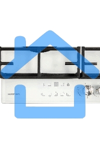 Газовая варочная панель HIBERG VM 9155 W, белый