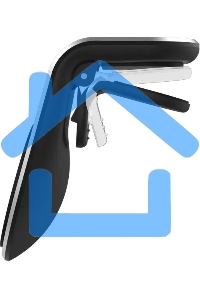 Держатель Ritmix RCH-009 V Magnet магнитный черный (80000771)