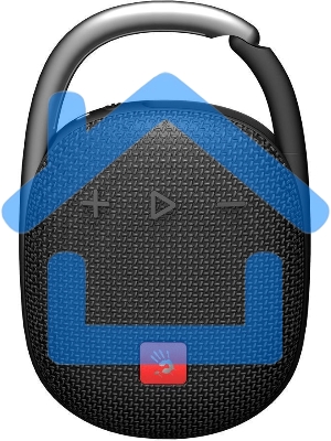 Портативная колонка A4Tech Bloody S5 Lock черный 5W 1.0 BT 10м 1600mAh (S5 LOCK BLACK)