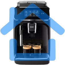 Кофемашина автоматическая Philips EP2224/10 черный, исп. кофе - молотый/зерновой, 1.8 л, 1500 Вт, 15 Бар.