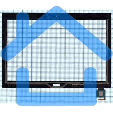 Сенсорное стекло (тачскрин) для Lenovo Tab 4 TB-X704, черное