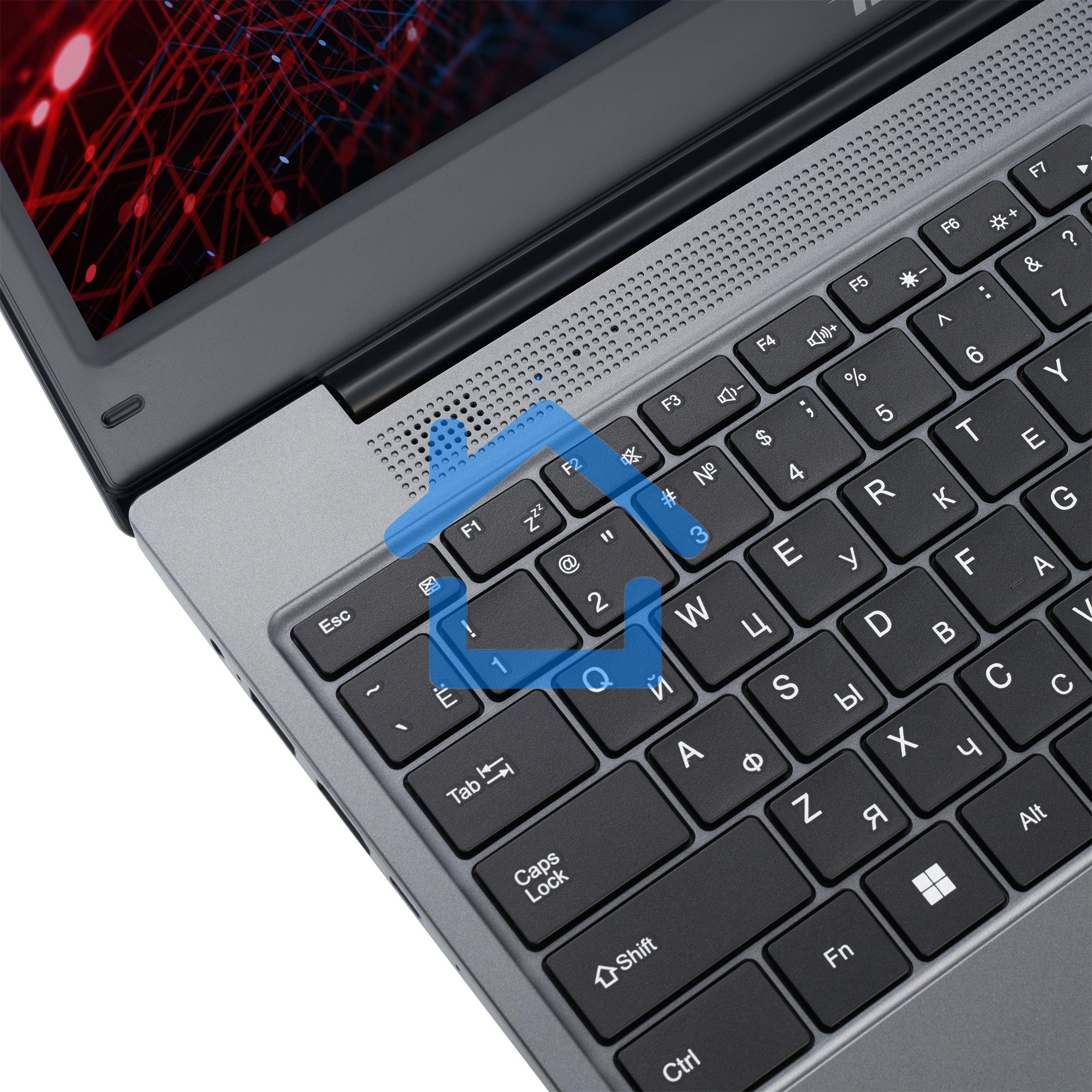 Ноутбук IRU Tactio 14ALH серый Core i3 1215U 8Gb SSD256Gb Intel Iris Xe graphics 14