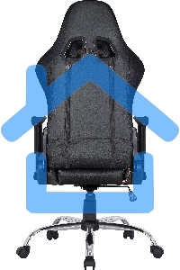 Кресло игровое Defender Ultimate LIGHT черный