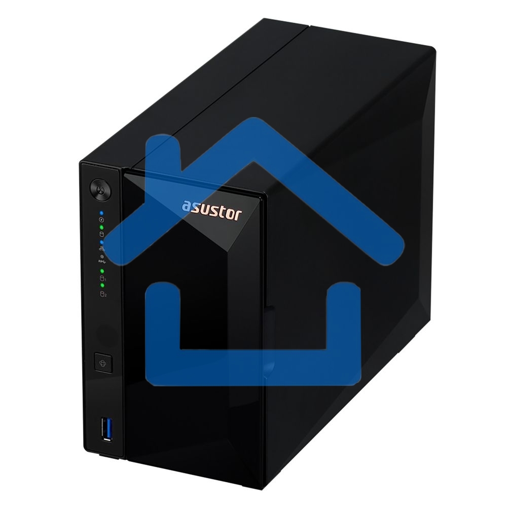 Система хранения данных ASUSTOR AS3302T V2/ASUSTOR/2 BAY/EU
