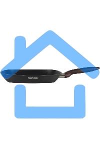 Сковорода-гриль Rondell Tierno RDA-1579, 28см, без крышки, черный