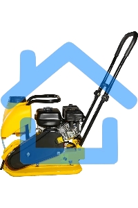 Виброплита бензиновая Huter VP-90W 3.6 л, 4800 Вт, 6.5 л.с, 25 кН, подошва 580x500 мм, 1050 м²/ч