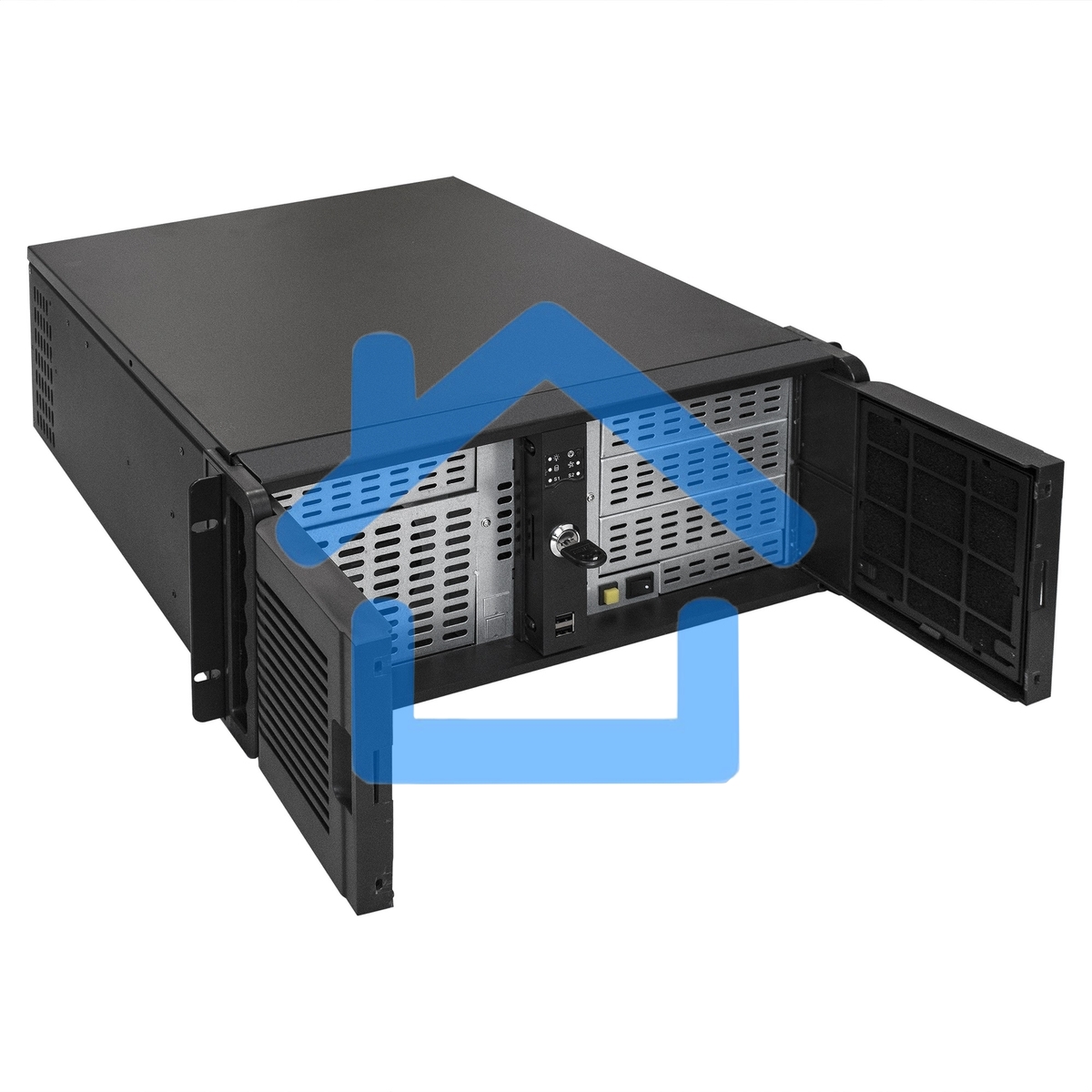 Серверный корпус ExeGate EX293251RUS Pro 4U480-15/4U4132 (RM 19