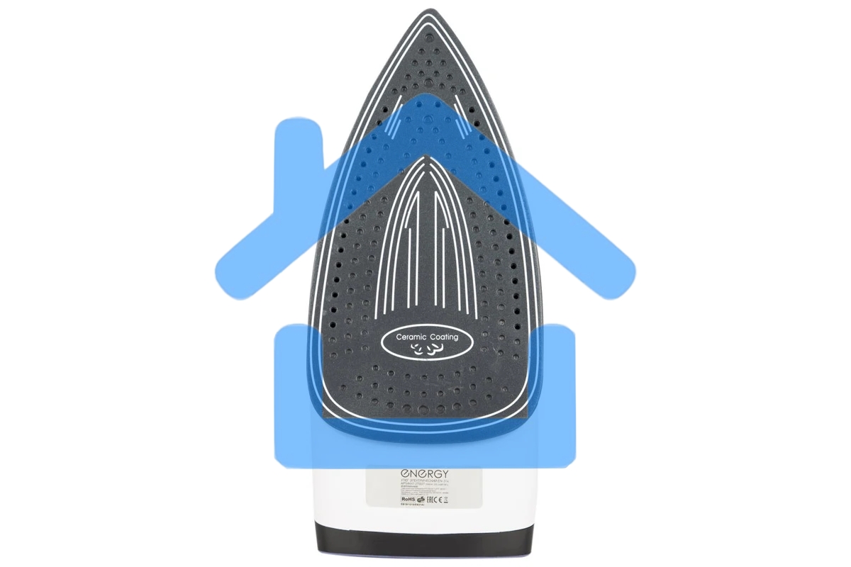 Утюг Energy EN-314 фиолетовый (2000Вт, пар, спрей, пар. удар, керм. подошва, самоочистка)