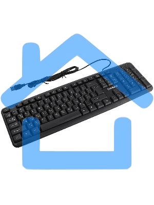 Клавиатура ExeGate LY-331L5 (EX286178RUS) проводная, USB, черный