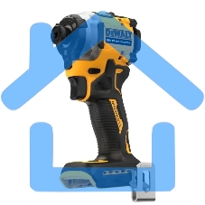 Шуруповерт DeWalt DCF850N-XJ, Аккумуляторная, 18В, Ударный, Без АКБ и ЗУ