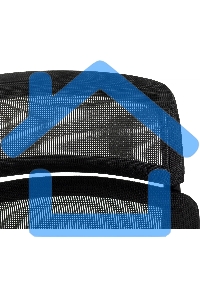 Кресло руководителя Бюрократ MC-412N-H черный сетка/ткань с подголов. крестов. металл хром