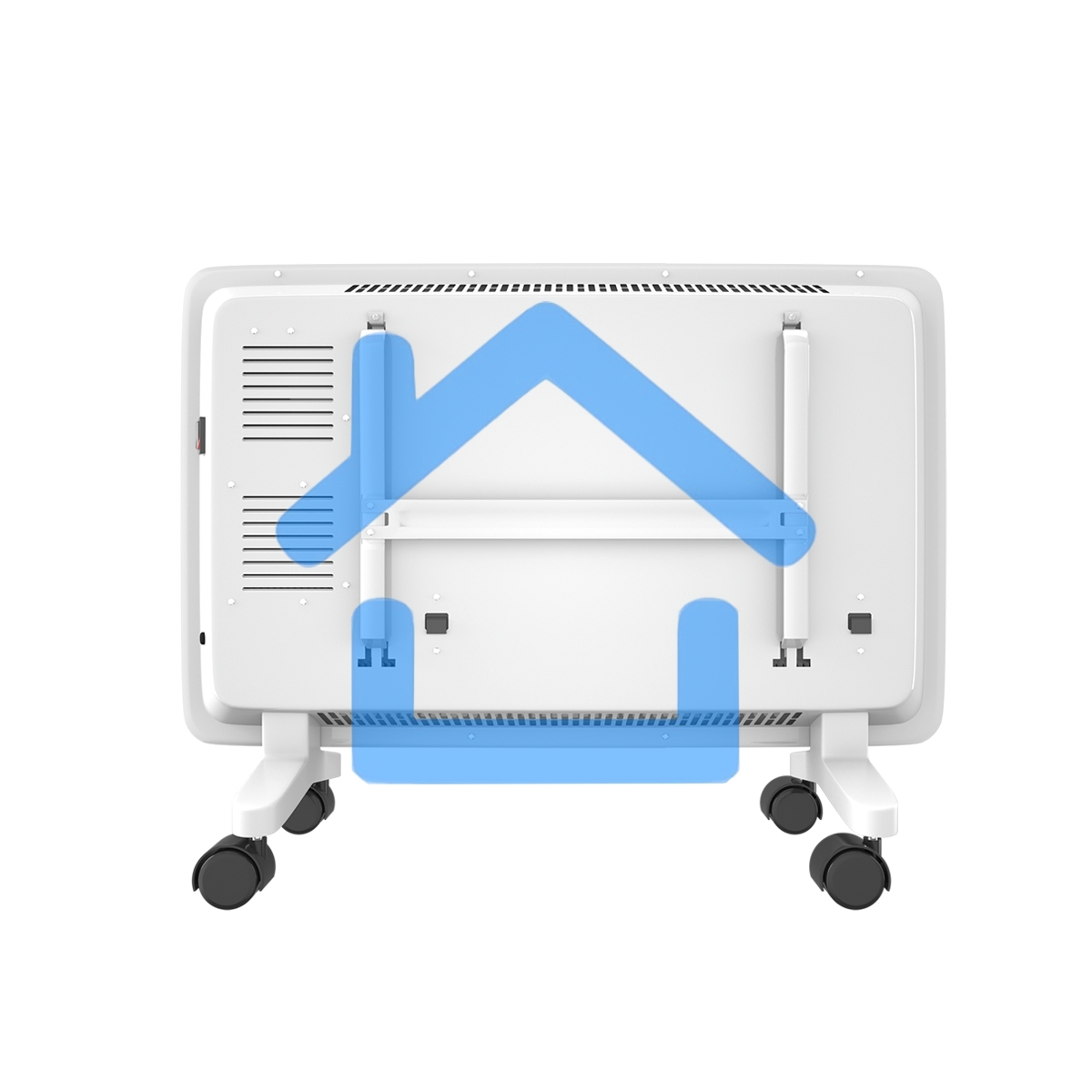 Конвектор Thermex Frame 1000E белый, 1000 Вт, 15 м2, термостат, дисплей, WiFi